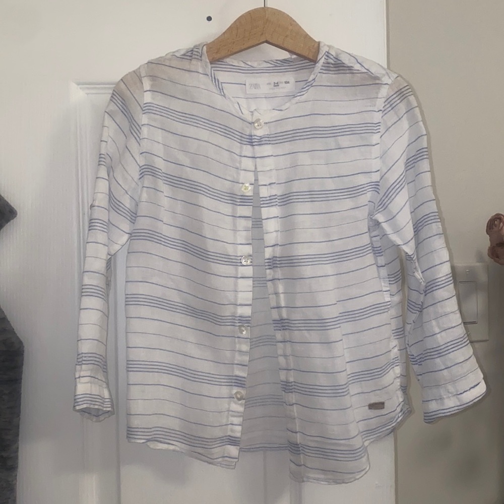 Zara linen shirt